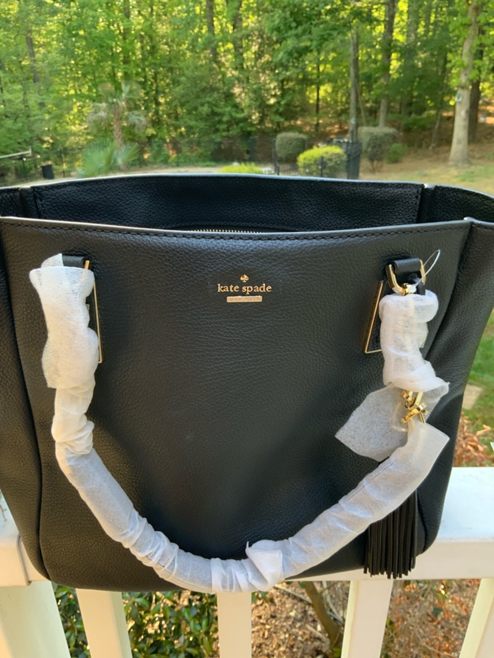 Kate Spade Kingston Drive Vivian Large Pebbled Leather Tote, Gold Hardware NWT - Picture 14 of 15
